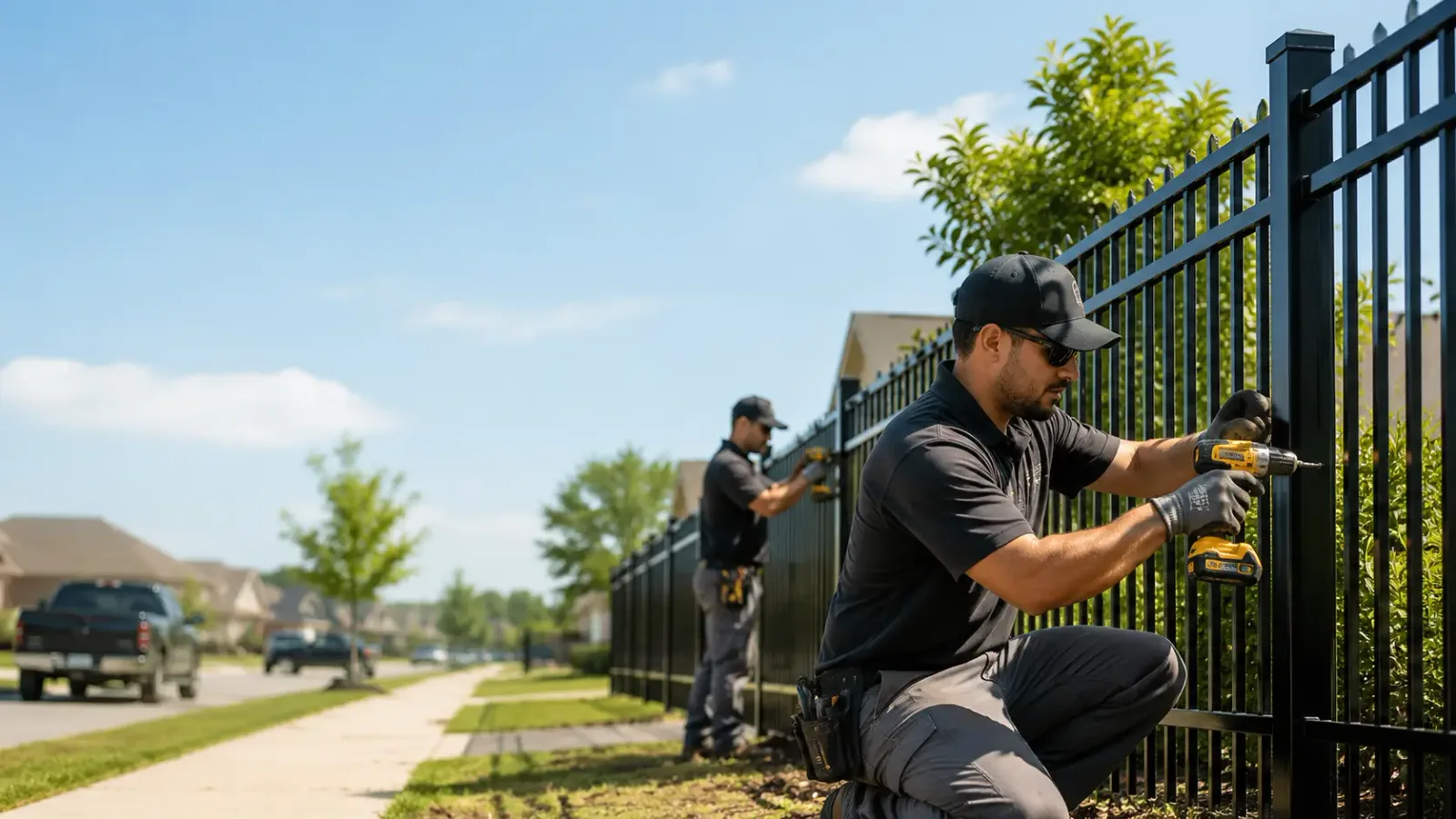 Metal Fence Installation in Casco, MI